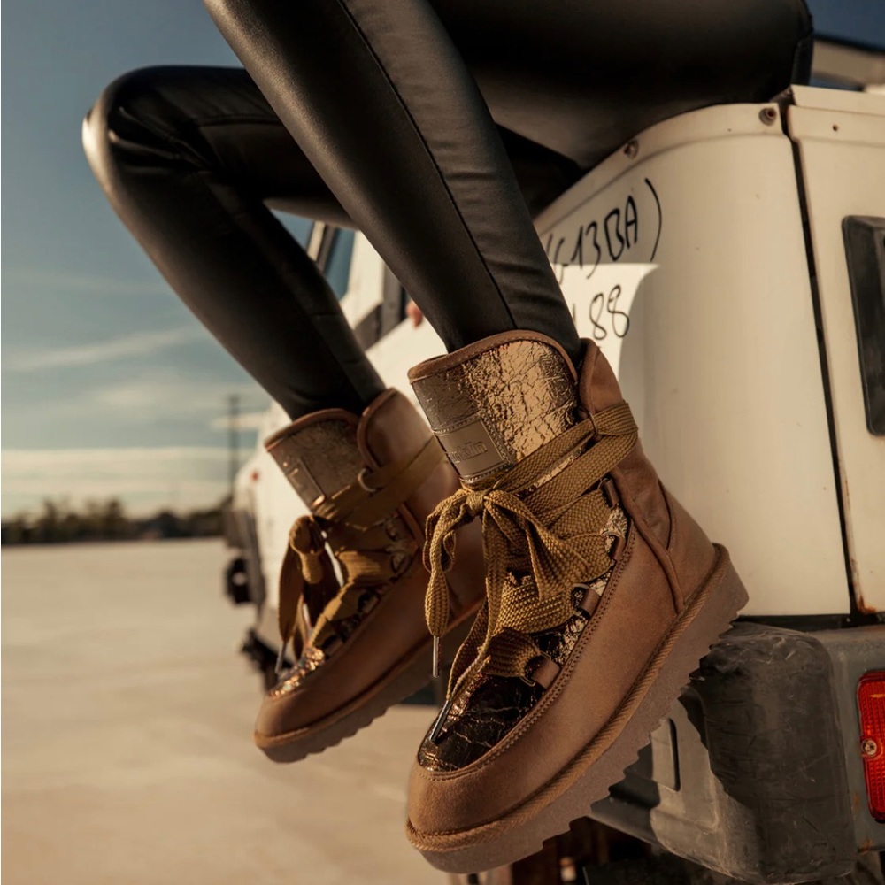 D. Franklin NORDIC SHINY NUT Boots